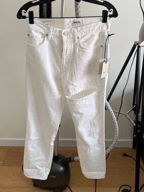 Agolde Lana slice - straight mid rise